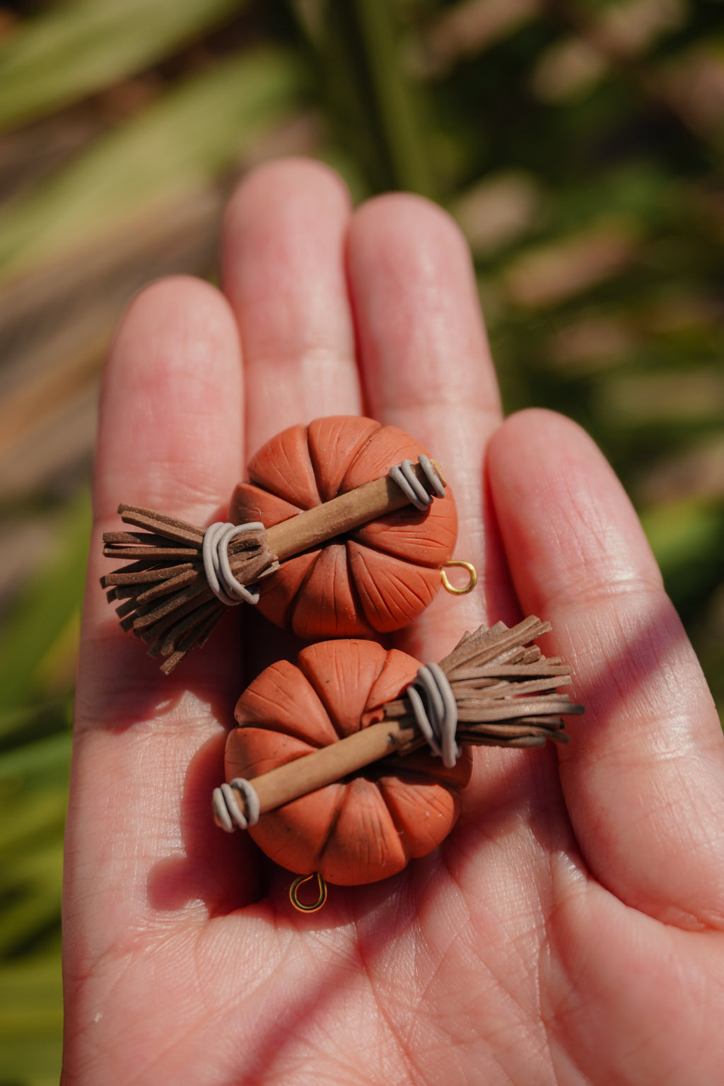 Witchy Pumpkin Earrings