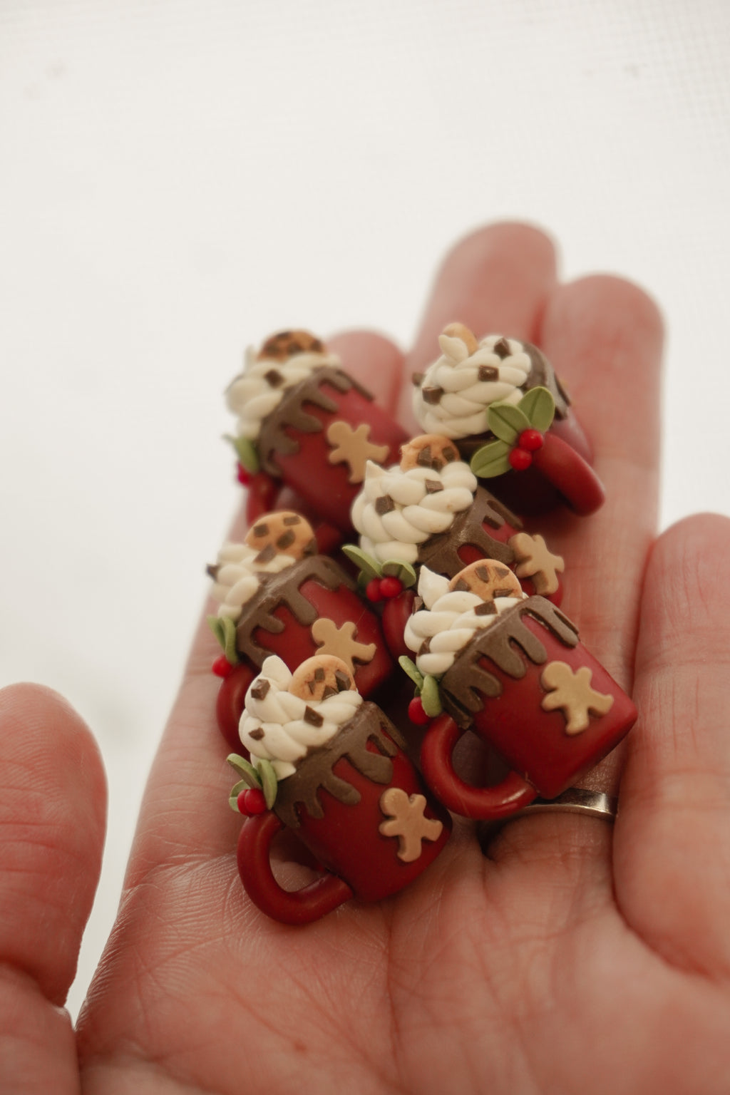 Christmas Mug Earrings